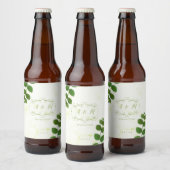 の結婚グリーンシック ビールラベル (ボトル)