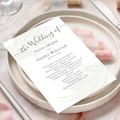 の結婚グリーンボタニカルプログラムパーム葉