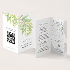 の結婚グリーンユーカリ集計マップQRコード