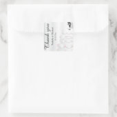 の結婚ケーキありがとう スクエアシール (バッグ)