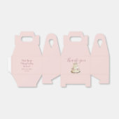 の結婚ケーキのお願い箱 フェイバーボックス (折り畳みなし)