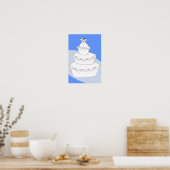 の結婚ケーキの花嫁 ポスター (キッチン)