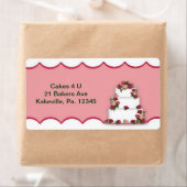 の結婚ケーキラベル ラベル (インサイチュ)