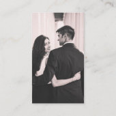 の結婚ケーキ写真の共有 エンクロージャーカード (裏面)