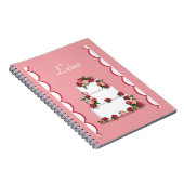 の結婚ケーキ手帳 ノートブック (右側)