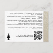 の結婚ケーキQRコード エンクロージャーカード (正面)