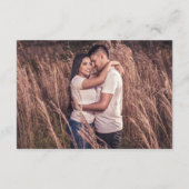 の結婚ケーキQRコード エンクロージャーカード (裏面)