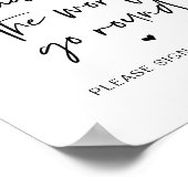 の結婚ゲストグローブ、愛は世界を動かす ポスター (角)