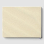 の結婚ゲストブックサマービーチヒトデ貝 ゲストブック (裏面)