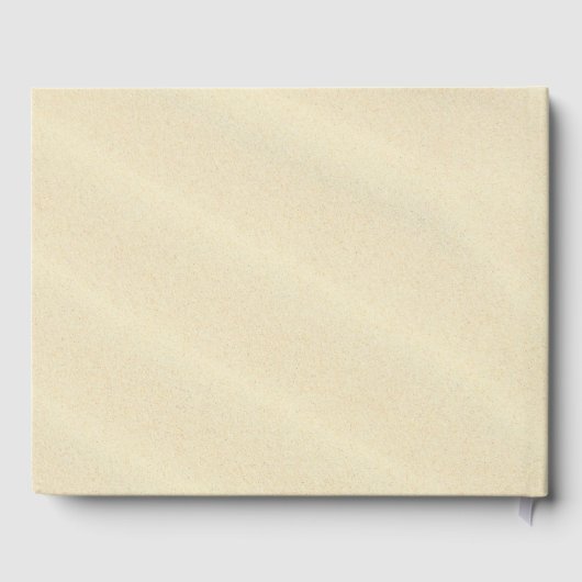 の結婚ゲストブックサマービーチヒトデ貝 ゲストブック (裏面)