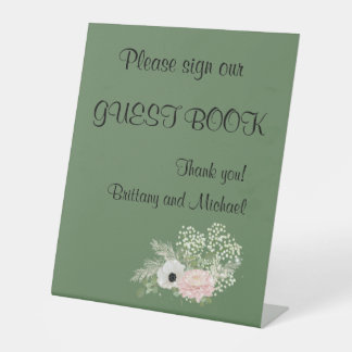 の結婚ゲストブックペデスタルサイン 台座サイン