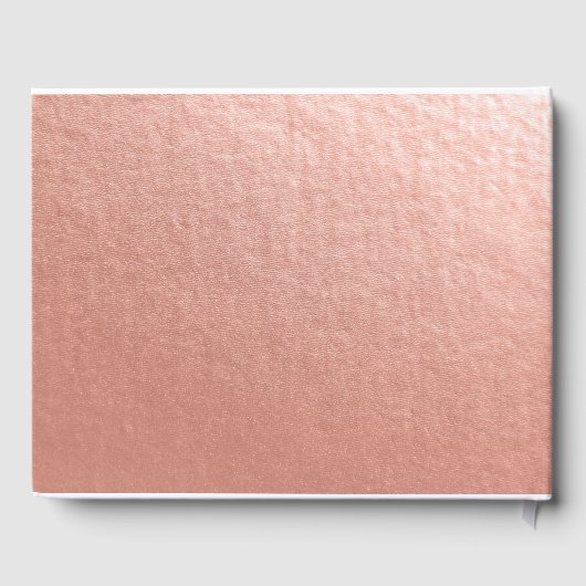 の結婚ゲストブックメイソンjar文字列ライトバラ金ゴールド ゲストブック (裏面)