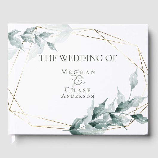 の結婚ゲストブック |グレーの玉緑植物園 ゲストブック (正面)