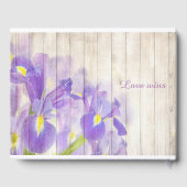 の結婚ゲストブック ゲストブック (裏面)