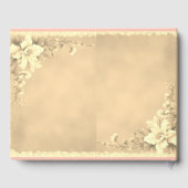 の結婚ゲストブック ゲストブック (裏面)