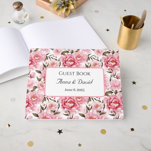 の結婚ゲストブック ゲストブック (正面見開き)