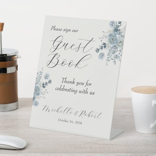 の結婚ゲストブック 台座サイン (インサイチュ)