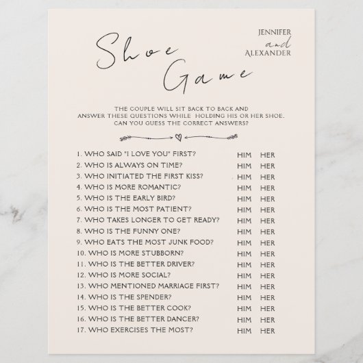 の結婚ゲーム (正面)