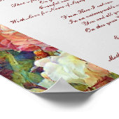 の結婚サインは天国で愛する人を思い出す ポスター (角)