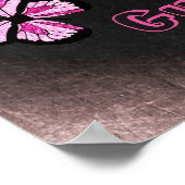 の結婚サインは私たちのゲストブックに署名して ポスター (角)