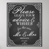 の結婚サインアドバイスと新しいミセスのご要望 ポスター (正面)