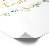 の結婚サイン・カードとギフト |赤面バラ ポスター (角)