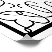 の結婚サインSparkleはポスターを送り出す ポスター (角)