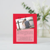 の結婚サンキューカードとPhoto Virtual Digital (スタンド正面)