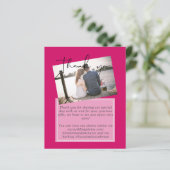 の結婚サンキューカードとPhoto Virtual Digital (スタンド正面)