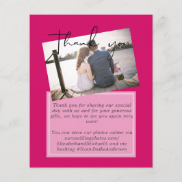 の結婚サンキューカードとPhoto Virtual Digital