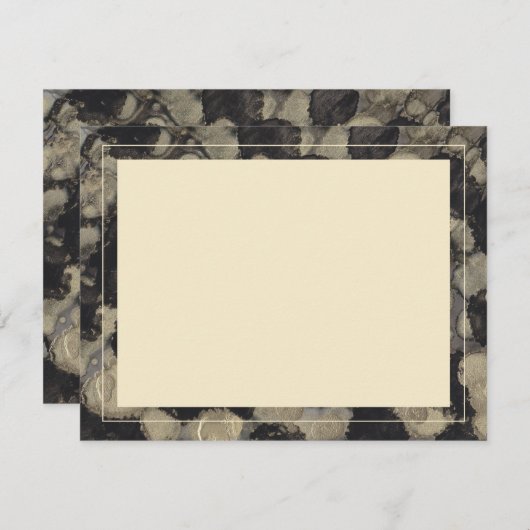 の結婚サンキューカードの色合い サンキューカード (正面/裏面)