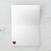 の結婚サンキューカードD9 サンキューカード (内部)