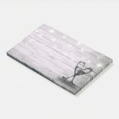 の結婚シャンパングラス弦ライトウッド素朴 ポストイット (アングル)