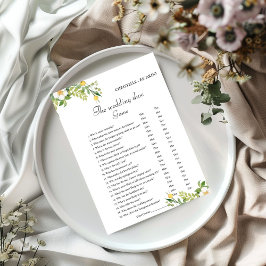 の結婚シューゲームバチェロレッテゲームカード 案内状