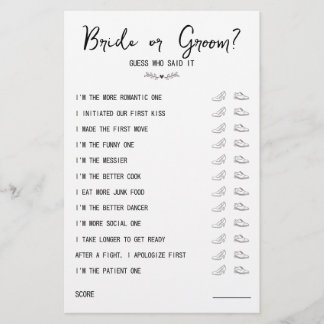 の結婚シューゲーム新郎新婦または新郎ブラック&ホワイト