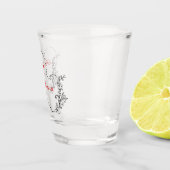 の結婚ショットガラスカスタム印刷 ショットグラス (右)