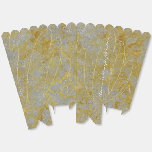 の結婚シルバーライニングの好意ボックス フェイバーボックス (見開き)