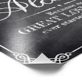 の結婚シンボルや象徴- chalkboard – アロコホール –  フォトプリント            (角)
