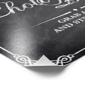 の結婚シンボルや象徴- chalkboard - Photo Booth - フォトプリント (角)