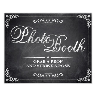 の結婚シンボルや象徴- chalkboard - Photo Booth - フォトプリント