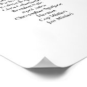 の結婚シーティングチャート15テーブル、バーガンディ牡丹 ポスター (角)