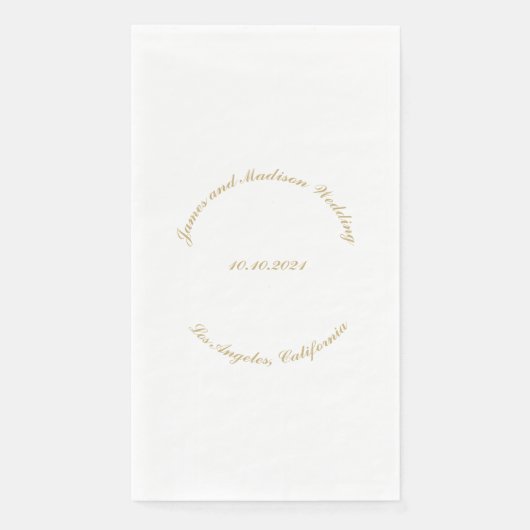 の結婚スクリプカスタムト曲線文字名エレガント (正面)