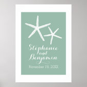 の結婚スターフィッカスタムクと新郎新婦とデート ポスター (正面)