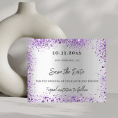 の結婚スミレ紫色の予算は日付を除く