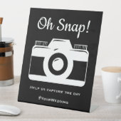 の結婚ソーシャルメディア写真 台座サイン (インサイチュ)