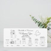 の結婚タイムラインプログラムかわいいアイコン プログラム (スタンド正面)