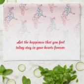 の結婚タオル キッチンタオル (折り畳み)