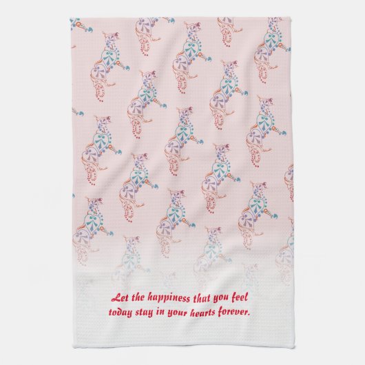 の結婚タオル キッチンタオル (縦)