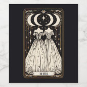 の結婚タロット ワインラベル (シングルラベル)
