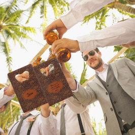 の結婚ツフェイクール革の外観 クレジットカード栓抜き